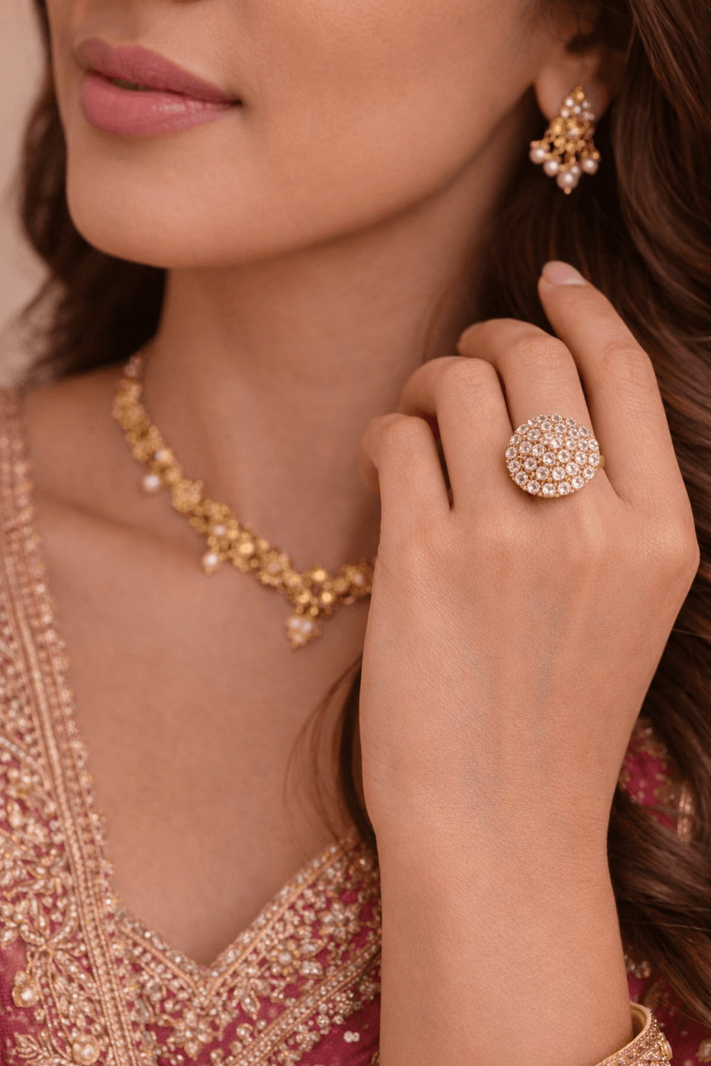 Jewellery craftsmanship detail